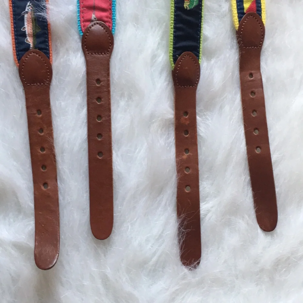 Leather Man Ltd leather belts size 26 handmade in Essex, Connecticut USA US made
